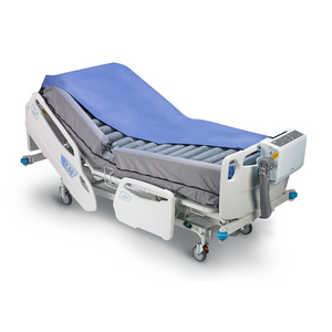 This product is designed for use in the acute care sector and offers up to 40° continuous lateral rotation to help clear secretion. With a true low air loss system, the ACS Turn helps to maintain a better skin microclimate, making it an ideal choice for high to very high risk patients.