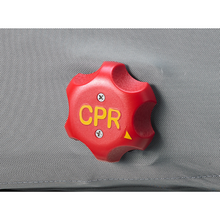 Load image into Gallery viewer, This mattress has an alternating mode that continuously and sequentially inflates and deflates air cells to avoid long term pressurization of tissue. The CPR knob is located at the patient’s right-hand side of the mattress near the head section area, and whenever a CPR operation is needed, quickly turn the CPR knob to release air from the mattress.