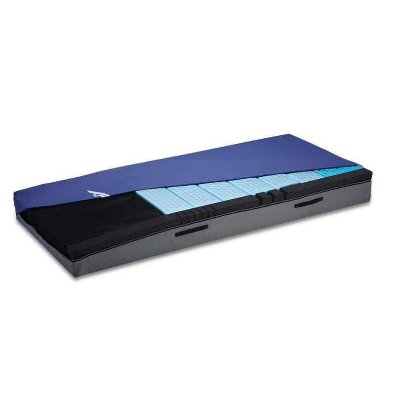 This mattress is designed with extra support in mind and comes complete with side bolsters to help with ingress and egress. It's perfect for any patient who needs a little extra help from their mattress.