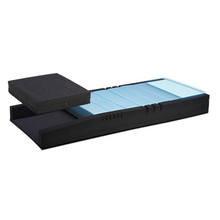 Load image into Gallery viewer, This mattress is designed with extra support in mind and comes complete with side bolsters to help with ingress and egress. It&#39;s perfect for any patient who needs a little extra help from their mattress.