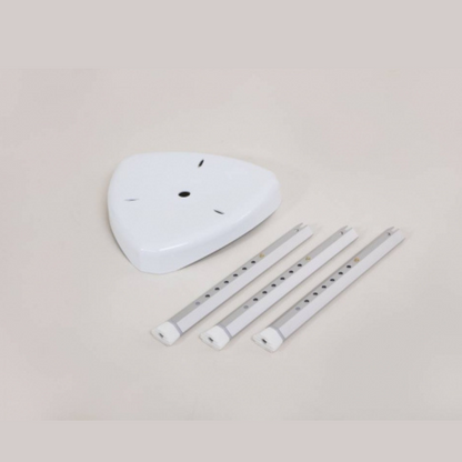 The Atlantis Corner Shower Stool is beautifully constructed in aluminum