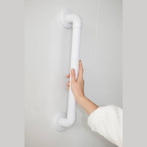 Atlantis Moulded Fluted Grab Rails Diameter of tubes 38mm (1 ") Distance from wall 59mm (2 ") Disc diameter 90mm (3 ")