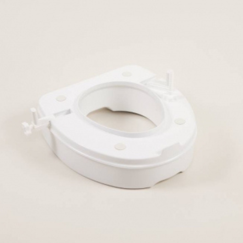 Atlantis Raised Toilet Seat Width 36.5cm and total length 40.5cm