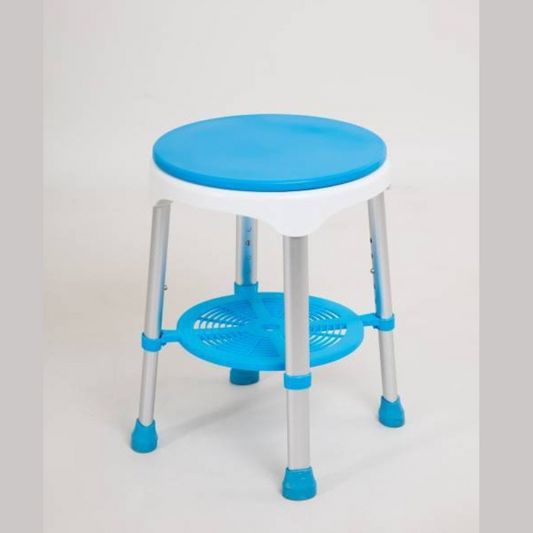 Atlantis Swivel Seat Shower Stool is beautifully contructed in aluminium_img