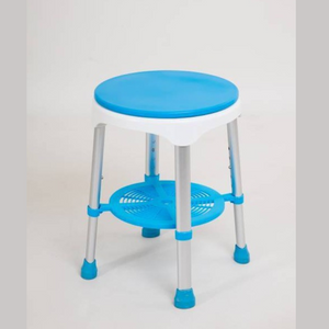 Atlantis Swivel Seat Shower Stool is beautifully contructed in aluminium