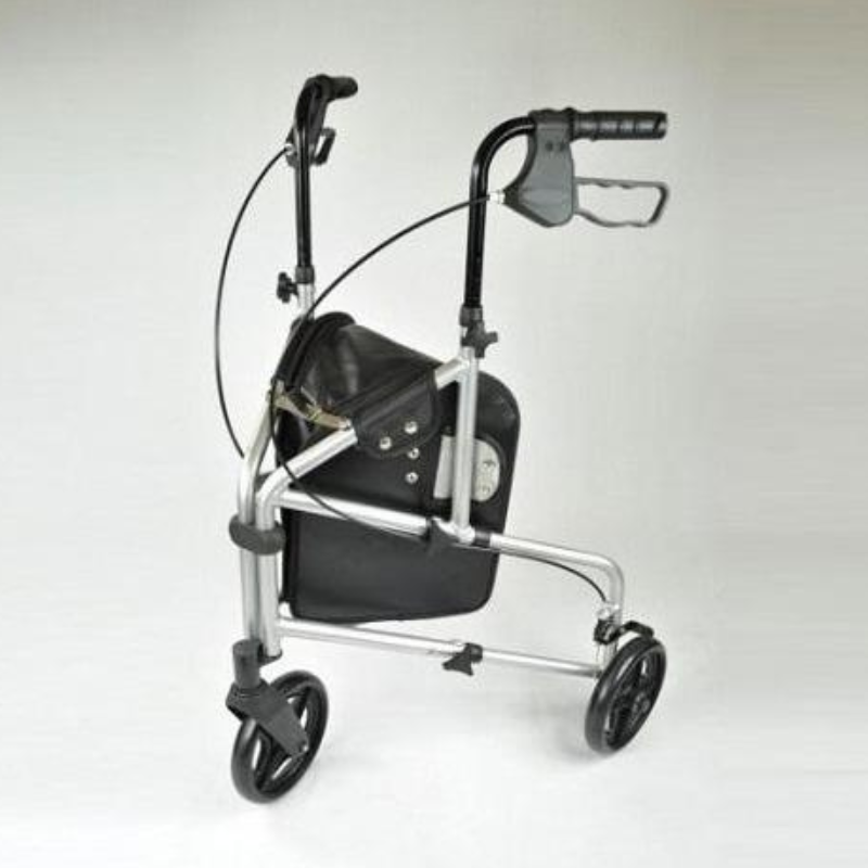 Compact Aluminium Tri Wheel Weight 4.7kg Wheel Size 180mm (7") Maximum User Weight 114kg (18 stone)