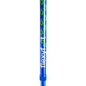 Flexyfoot  Cork Handle  Walking Stick - Blue 