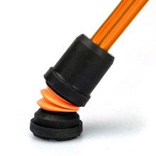 Load image into Gallery viewer, Flexyfoot  Cork Handle  Walking Stick - Orange