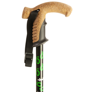 Flexyfoot  Cork Handle Folding Walking Stick 
