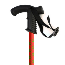 Load image into Gallery viewer, Flexyfoot  Derby Handle  Walking Stick - Red