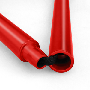 Flexyfoot  Derby Handle Folding Walking Stick - Red