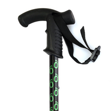 Load image into Gallery viewer, Flexyfoot  Derby Handle Folding Walking Stick 