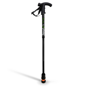 Flexyfoot  Derby Handle Folding Walking Stick 