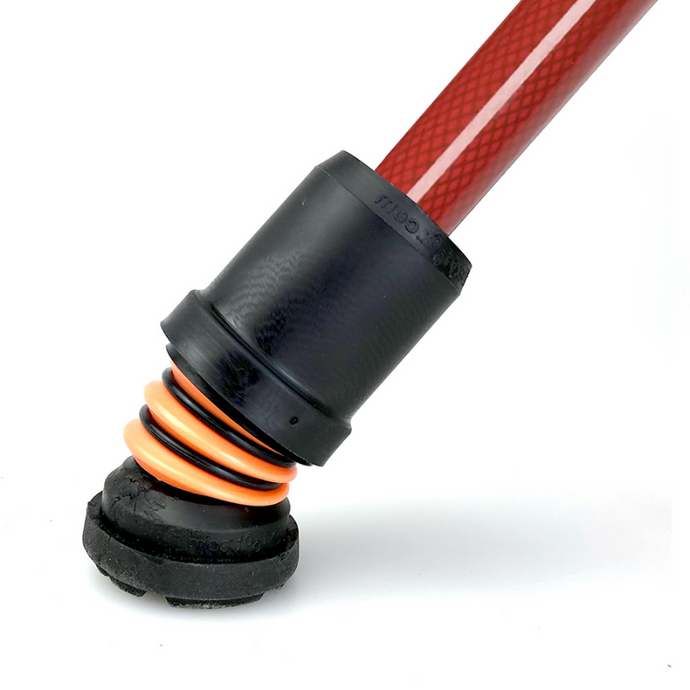 FLEXYFOOT CARBON FIBRE FOLDING SOFT GRIP - RED - SINGLE                                                             