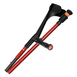 FLEXYFOOT CARBON FIBRE FOLDING SOFT GRIP - RED - SINGLE                                                             