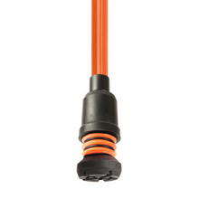 Load image into Gallery viewer, Flexyfoot Comfort Grip Double Adjustable Crutch - Orange - Left 