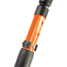 Load image into Gallery viewer, FLEXYFOOT COMFORT GRIP DOUBLE ADJUSTABLE CRUTCH - ORANGE - RIGHT 