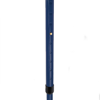 FLEXYFOOT COMFORT GRIP OPEN CUFF CRUTCH - BLUE - RIGHT