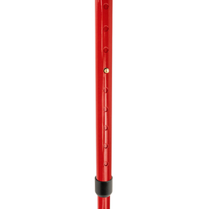 Flexyfoot Comfort Grip Open Cuff Crutch - Red - Right