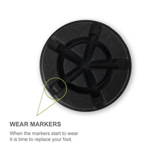 Load image into Gallery viewer, Flexyfoot Crutch Ferrule - Black - Size 22mm