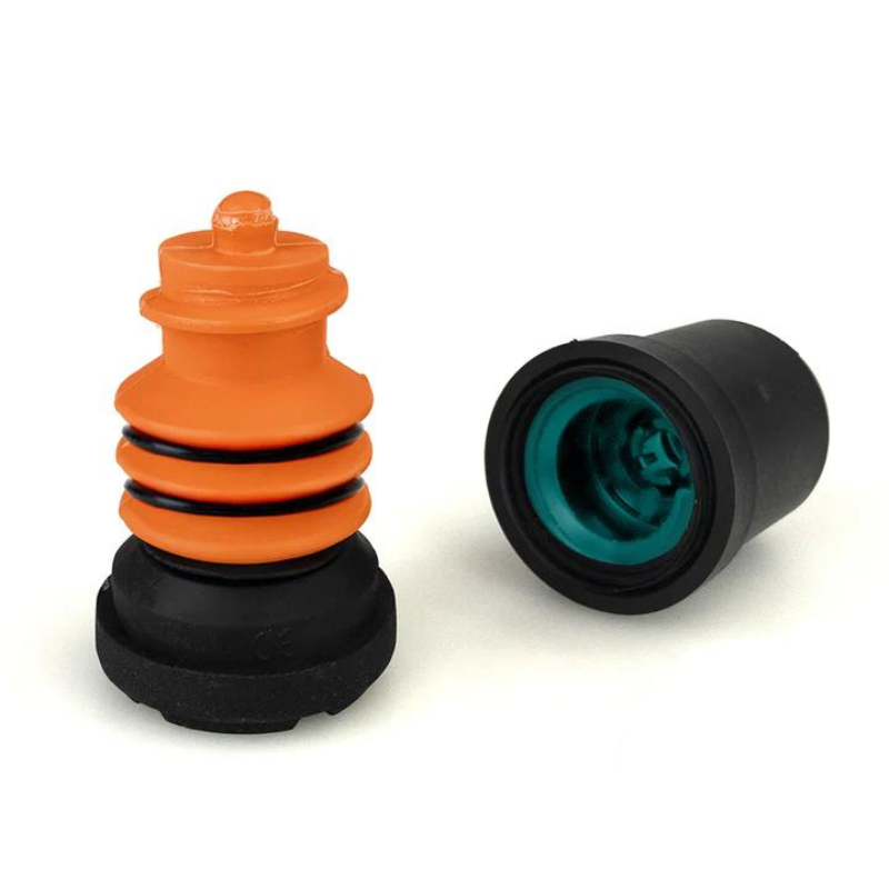 Flexyfoot Crutch Ferrule - Black - Size 22mm