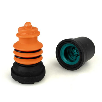 Flexyfoot Crutch Ferrule - Black - Size 22mm