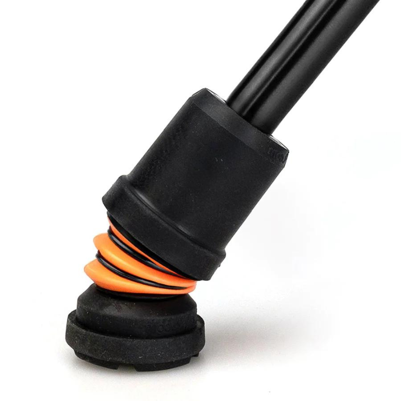 Flexyfoot Crutch Ferrule - Black - Size 22mm