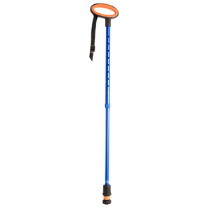 Flexyfoot  Oval Handle Walking Stick - Blue