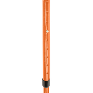 Flexyfoot Soft Grip Open Cuff Crutch - Orange