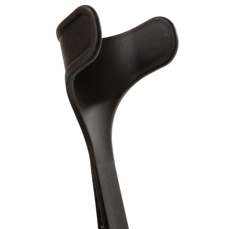 Flexyfoot Soft Grip Open Cuff Crutch - Red