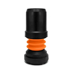 FLEXYFOOT WALKING STICK FERRULE - BLACK - SIZE 16MM