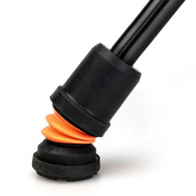 Load image into Gallery viewer, FLEXYFOOT WALKING STICK FERRULE - BLACK - SIZE 22MM