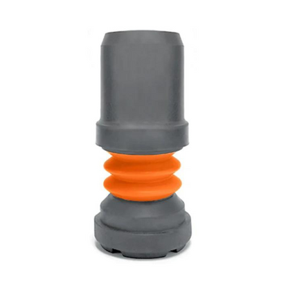 FLEXYFOOT WALKING STICK FERRULE - GREY - SIZE 19MM