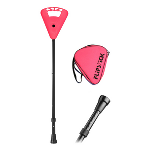 Flipstick Dual-Purpose Walking cane  pink