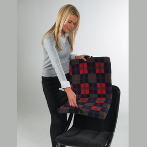 Harley 2-Way Sculptured Support Cushion Size: Seat 40x36x5cm (16x14x2") Back 40x36x5cm (16x14x2")