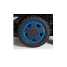Load image into Gallery viewer, Make it personal! Mix and match shroud colours and wheel rims giving you a choice of colour combinations. Coloured wheel rims easily clip into the center of the wheel and can be simply replaced or changed to suit your personal style.