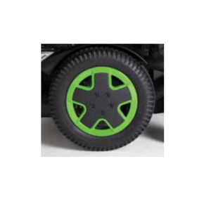 Make it personal! Mix and match shroud colours and wheel rims giving you a choice of colour combinations. Coloured wheel rims easily clip into the center of the wheel and can be simply replaced or changed to suit your personal style.