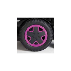 Make it personal! Mix and match shroud colours and wheel rims giving you a choice of colour combinations. Coloured wheel rims easily clip into the center of the wheel and can be simply replaced or changed to suit your personal style.