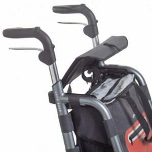 Lets Shop 4 Wheel  Rollator 25 litre shopping bag heights between 78 and 95cm Colours: Black and Grey