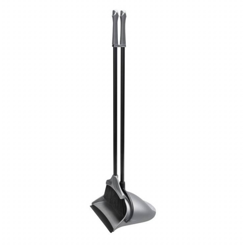 Long Handled Dust Pan and Brush 865 x 240 x 190mm (34