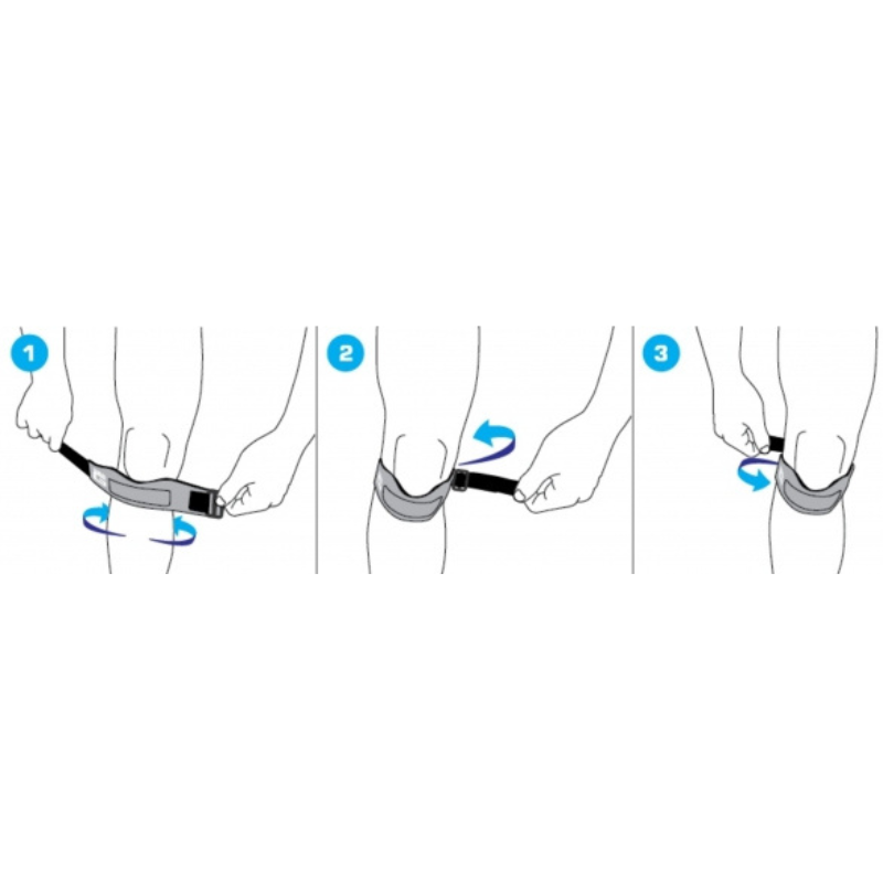 Neo G Patella Band help normalise patellar tracking and help reduce unwanted or excessive movement of the patella