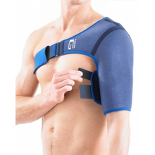 Load image into Gallery viewer, Neo G Shoulder Support helps to reduce strain on the shoulder capsule, ligaments and rotator cuff muscles