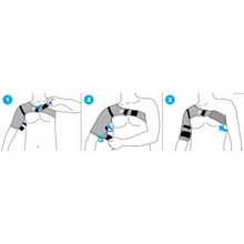 Load image into Gallery viewer, Neo G Shoulder Support helps to reduce strain on the shoulder capsule, ligaments and rotator cuff muscles