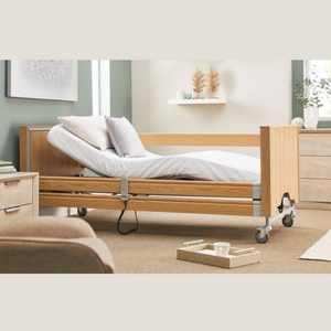 The Opera Basic 3ft Classic Profiling Bed with Cot Sides is perfect for those who need a little bit of extra help when it comes to getting in and out of bed. The bed can be raised to a nursing height of 80cm, making it easy for carers to provide assistance. Plus, the cot sides make it easy to ensure that your loved one stays safe and secure while they sleep.