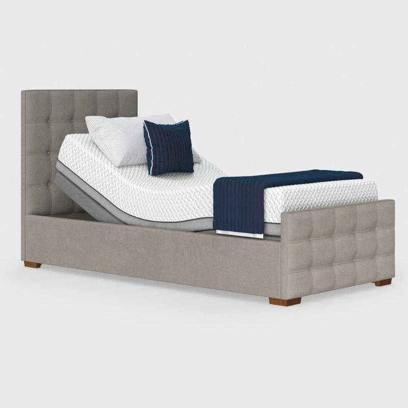 Footboard for discount adjustable bed