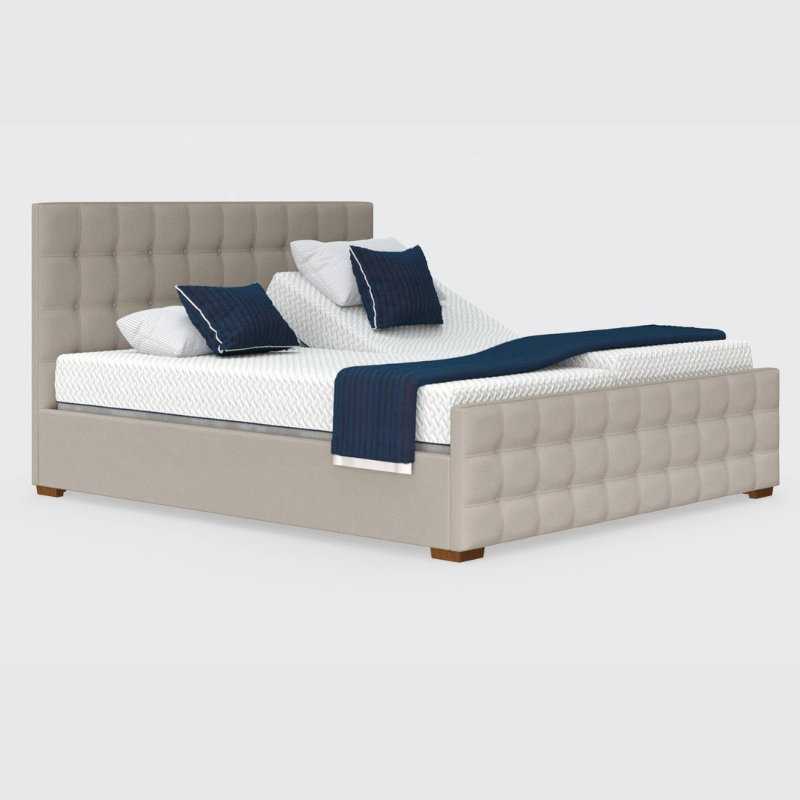 Opera Edel Dual Adjustable Bed Emerald Headboard Standard