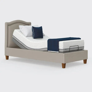 Opera Flyte Adjustable Bed Pearl Headboard Plus Mobility World UK