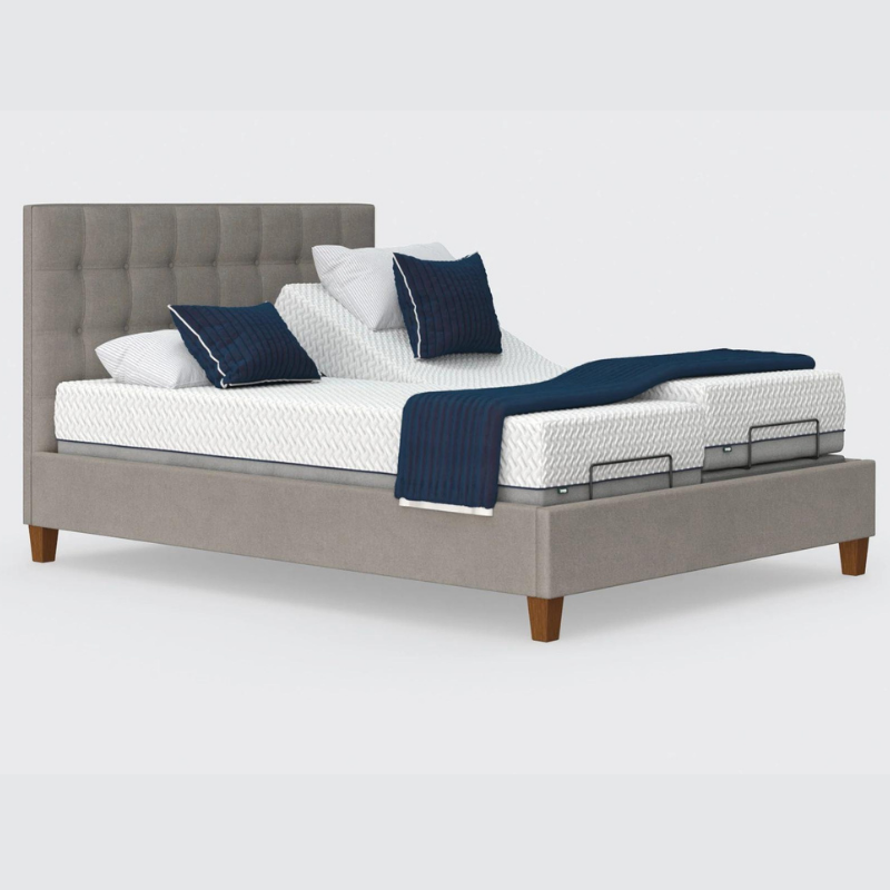 Opera Flyte Dual Adjustable Bed Emerald Headboard Standard Mobility World UK