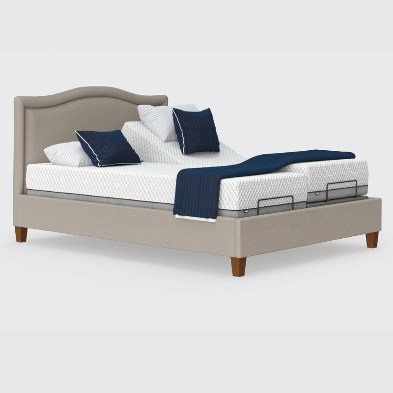 Split king outlet adjustable headboard