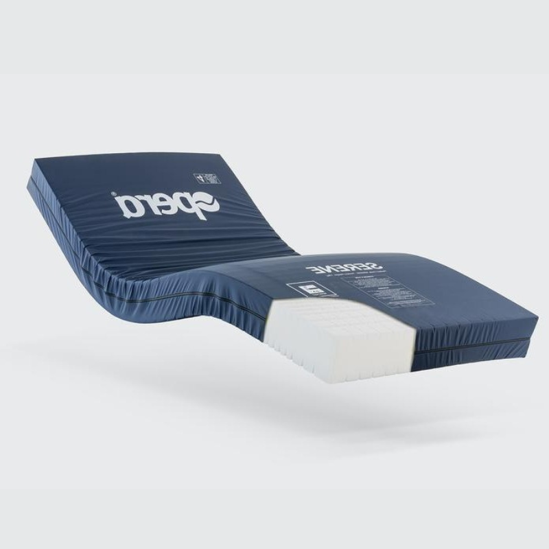 The Opera® Serene is designed for use within care homes and the community. The Serene is a fully profiling mattress with foam castellations on both sides of the foam. The Serene also offers 4-way turn, designed to prolong the life of the mattress.